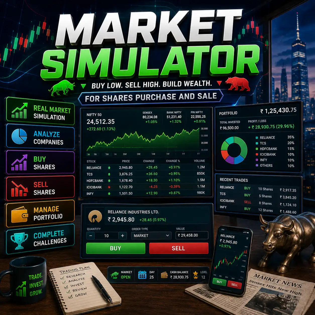 MarketSim